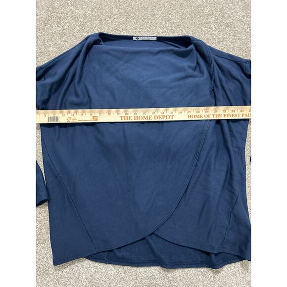 JJ Winks Size L Sweater Weather Navy Blue Women's Built in Bra - Picture 6 of 11